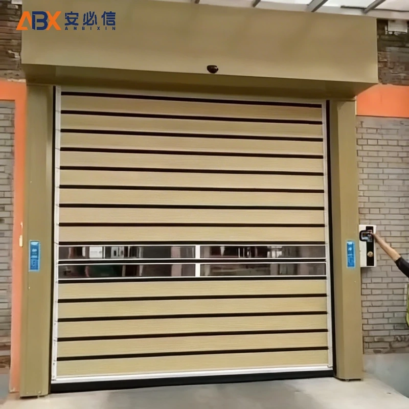 曲靖螺旋式高速门